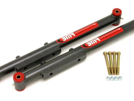 BMR 91-96 B-Body Non-Adj. Extended Length Lower Control Arms (Polyurethane) - Black Hammertone Online