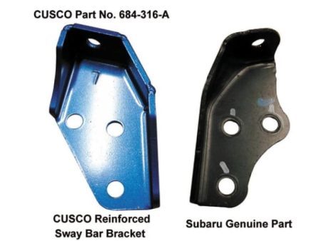 Cusco Rear Harder Sway Bar Bracket 03-09 Subaru Legacy GT(Does Not Fit USDM) Special Order Online Sale