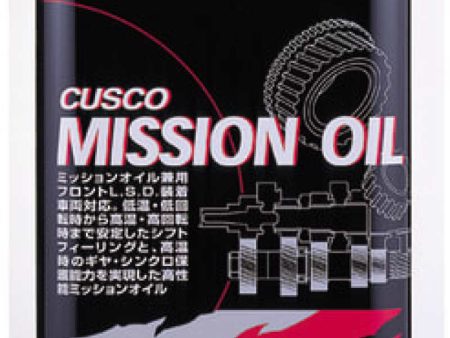 Cusco Transmission OIL 75W-85 FF-MR-4WD Front 1L (Mineral NON-SYNTHETIC) Online Hot Sale