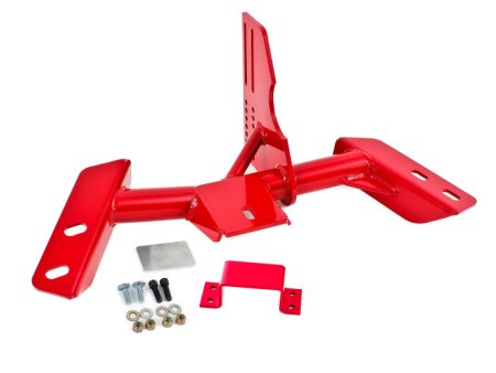 BMR 84-92 3rd Gen F-Body Torque Arm Relocation Crossmember TH700R4   4L60 - Red Sale