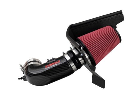 Corsa 2017-23 Chevrolet Camaro ZL1 Carbon Fiber Air Intake w  DryTech 3D No Oil Filtration Discount