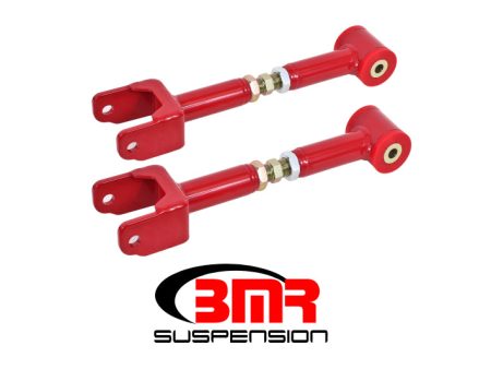 BMR 64-67 A-Body Upper Control Arms On-Car Adj. (Polyurethane) - Red Fashion