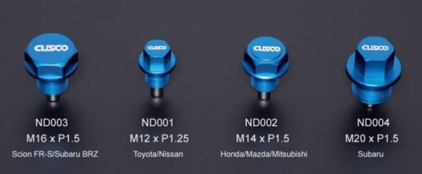 Cusco Neodymium Magnetic Drain Bolt - Toyota Nissan Fashion