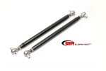 BMR 64-72 A-Body Double Adj. Offset Lower Control Arms - Black Hammertone Hot on Sale