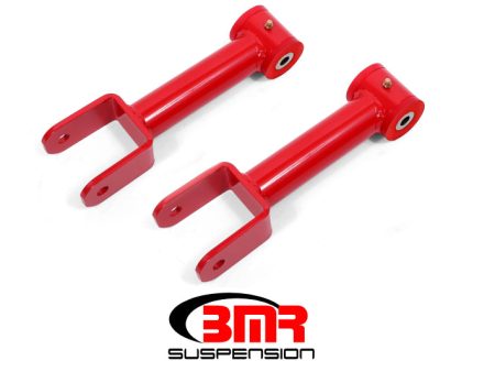 BMR 79-04 Fox Mustang Non-Adj. Upper Control Arms (Polyurethane) - Red Discount