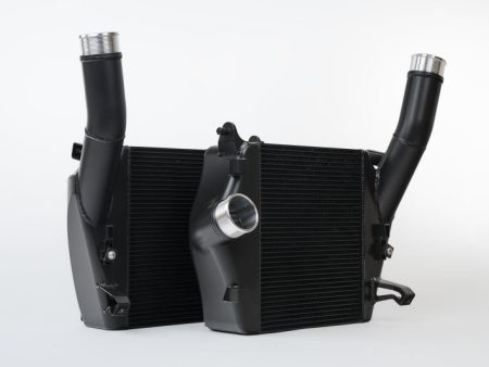 CSF 2019+ Lamborghini Urus   2020+ Audi RS Q8   SQ8   SQ7 High Performance Intercooler System- Black For Sale