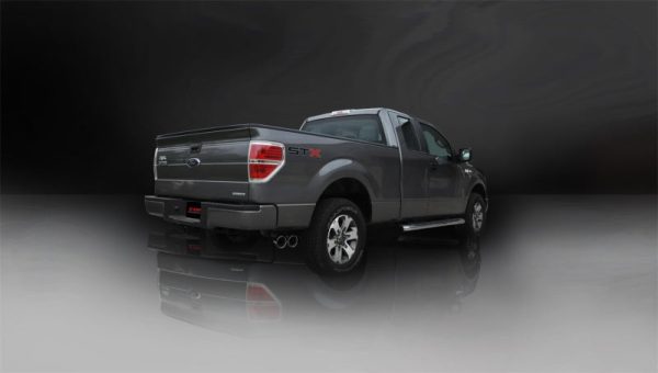 Corsa 2011-2014 Ford F-150 3.5L V6 5.0L V8 156.5in Wheelbase 3in Resonator Delete Kit Sale