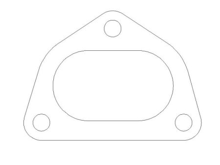 Cometic Ford Coswroth BDA 3-Bolt .064 AM Exhaust Gasket Online Sale