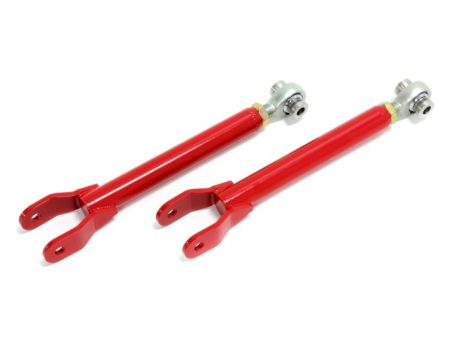 BMR 10-15 5th Gen Camaro Trailing Arms Rear w  Single Adj. Rod Ends - Red Online now