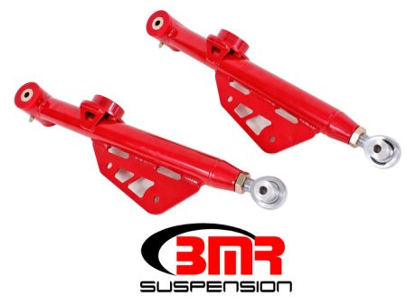 BMR 79-98 Fox Mustang Single Adj. Lower Control Arms   Rod End (Polyurethane) - Red Discount