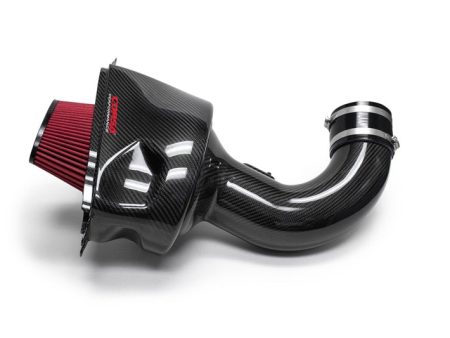 Corsa 14-19 Chevrolet Corvette C7 6.2L V8 Carbon Fiber Air Intake w  DryTech Filter (Not Fit Z06ZR1) Online