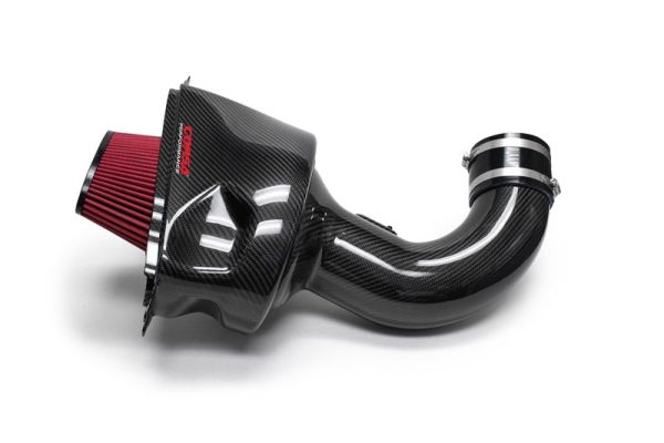 Corsa 14-19 Chevrolet Corvette C7 6.2L V8 Carbon Fiber Air Intake w  DryTech Filter (Not Fit Z06ZR1) Online