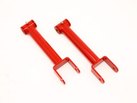 BMR 91-96 B-Body Non-Adj. Upper Control Arms Extended Length (Polyeruathane Bushings) - Red Discount