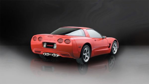 Corsa 1997-2004 Chevrolet Corvette C5 Z06 5.7L V8 Polished Xtreme Axle-Back Exhaust Supply