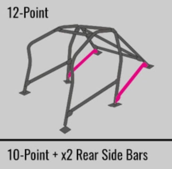 Cusco 2 Passenger 6Pt Chromoly Dash Escape Roll Cage Subaru BRZ   Scion FR-S (S O   No Cancel) For Sale