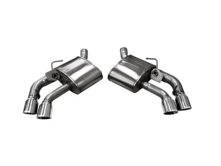 Corsa 16-24 Chevrolet Camaro SS ZL1 6.2L V8 Polished Xtreme Axle-Back Exhaust (w  Factory NPP Valve) Online now