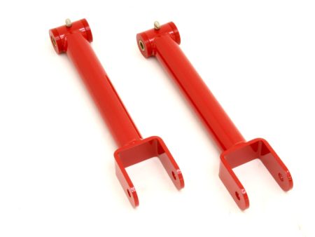 BMR 64-67 A-Body Non-Adj. Upper Control Arms (Polyurethane) - Red For Cheap