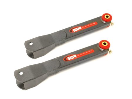 BMR 10-15 5th Gen Camaro Non-Adj. Rear Trailing Arms (Polyurethane) - Black Hammertone Supply