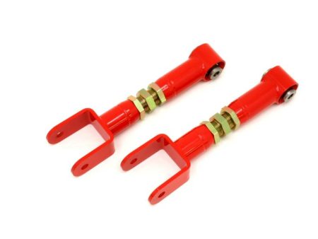 BMR 78-87 G-Body Upper Control Arms On-Car Adj. w  Spherical Bearings - Red Supply