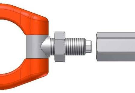 Cusco Tow Hook Swivel Joint Rear Nissan Fairlady Z 370 Z For Cheap