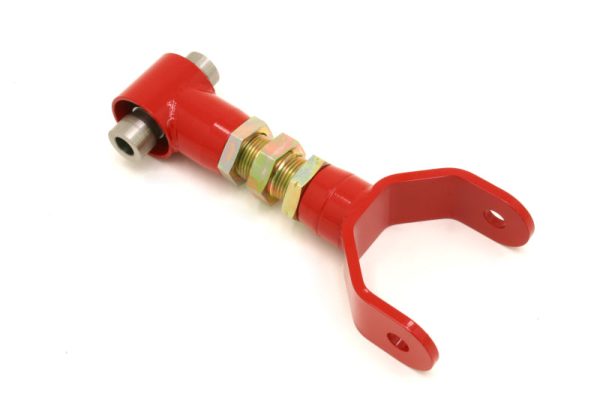 BMR 05-10 S197 Mustang Upper Control Arm On-Car Adj. w  Spherical Bearings - Red Hot on Sale