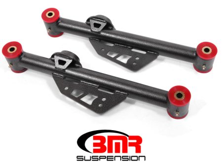 BMR 99-04 Mustang Non-Adj. Lower Control Arms (Polyurethane) - Black Hammertone Online Hot Sale