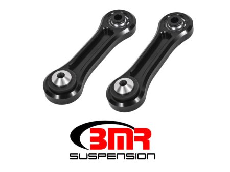 BMR 15-17 S550 Mustang Rear Lower Control Arms Vertical Link (Delrin Bearing) - Black Online Hot Sale