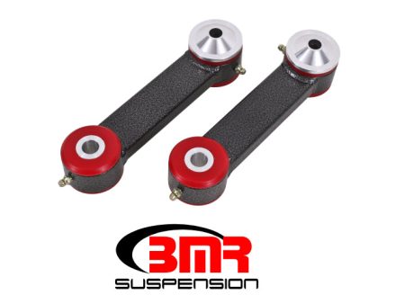 BMR 15-17 S550 Mustang Rear Lower Control Arms Vertical Link (Polyurethane) - Black Hammertone Online now