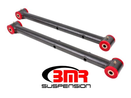 BMR 64-72 A-Body Non-Adj. Lower Control Arms (Polyurethane) - Black Hammertone Cheap